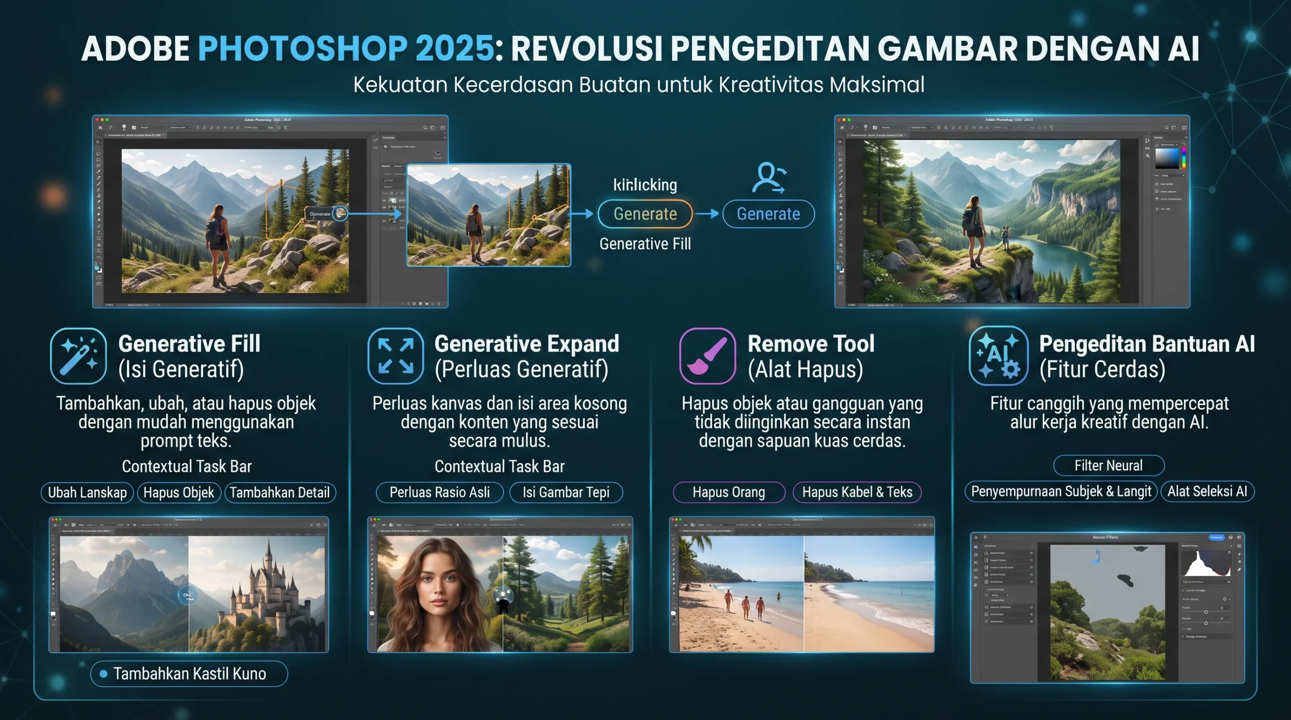Download Adobe Photoshop 2025 v26.11.6 Full Version Free Download - Gigapurbalingga Adobe Photoshop 2025 AI Generative Fill