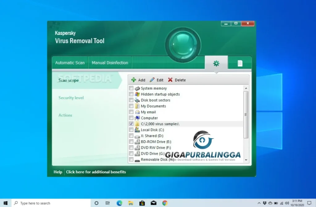 kaspersky virus removal tool