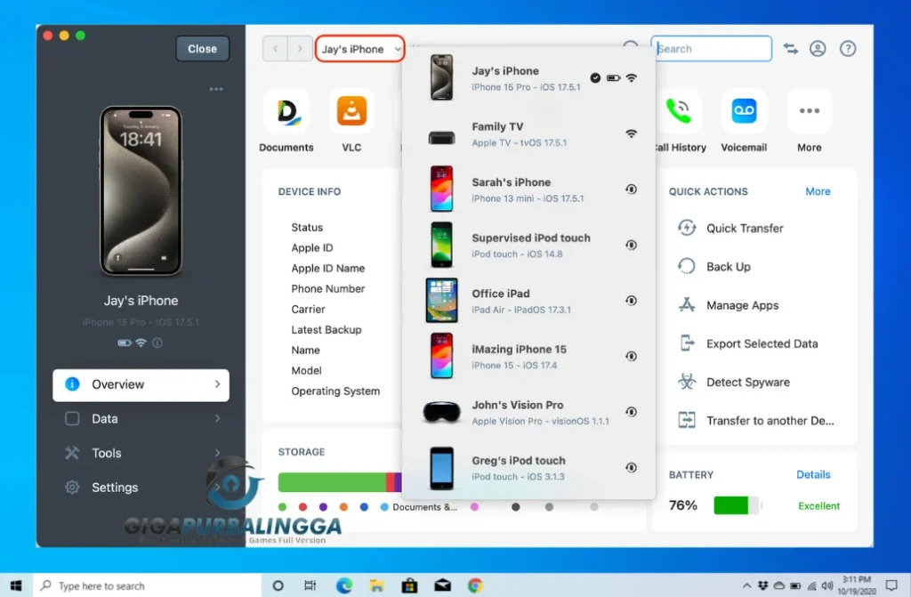 digidna imazing download