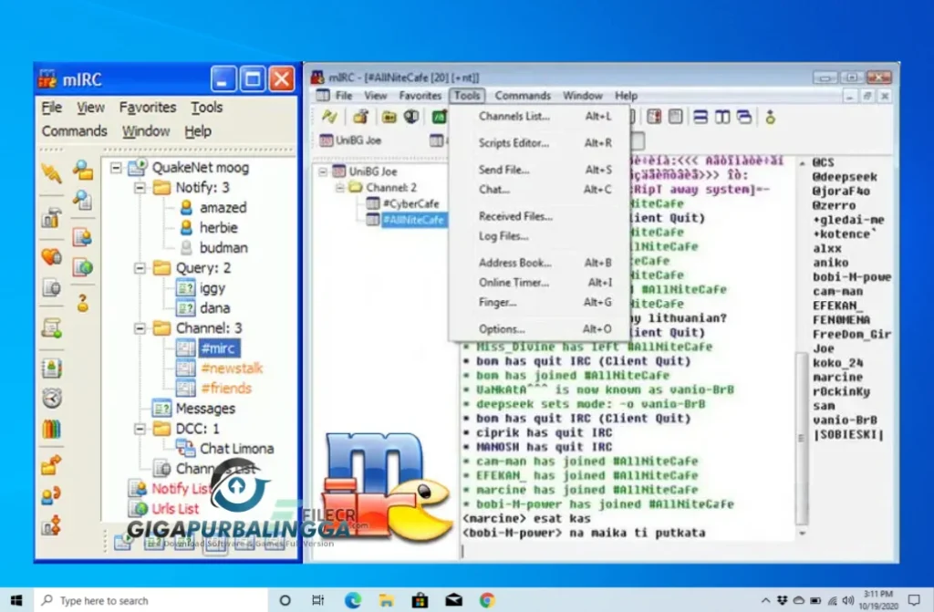 download mirc free full