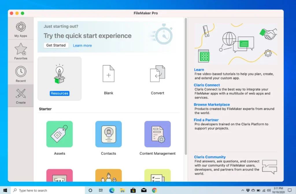 formation filemaker pro