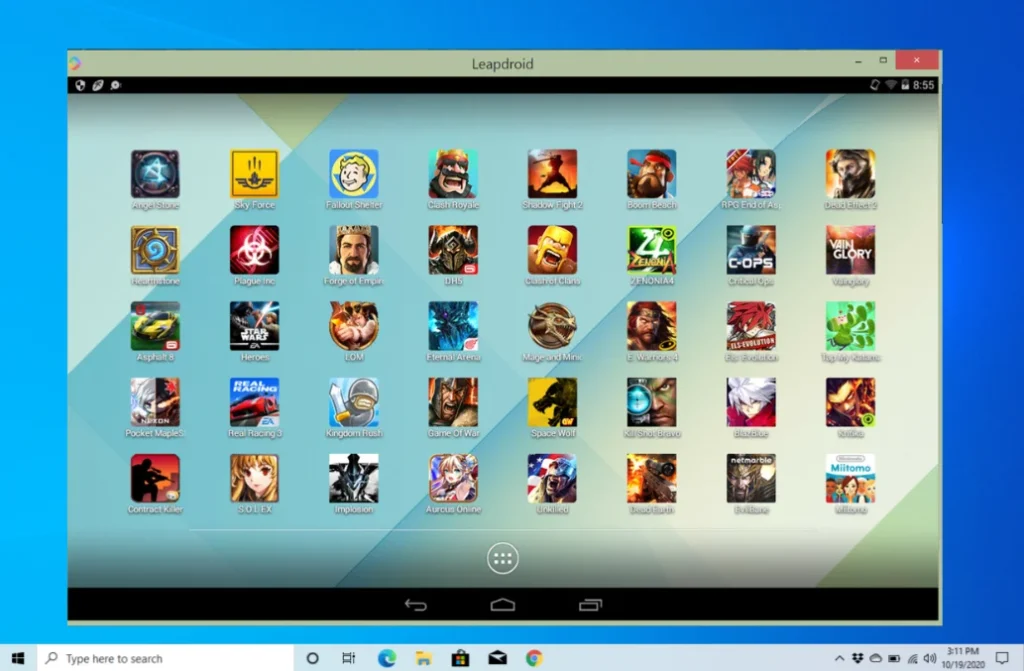leapdroid emulator android
