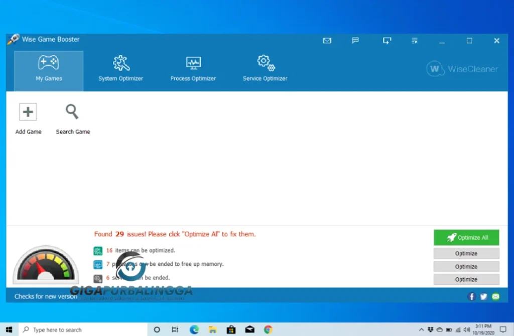 wise game booster full