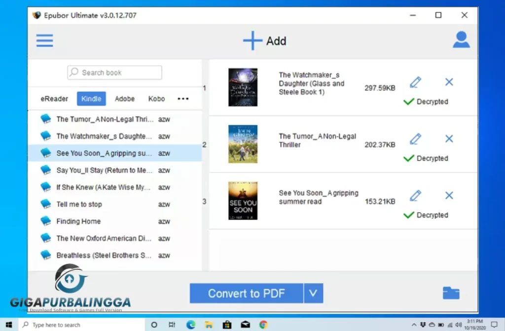 epubor ultimate converter