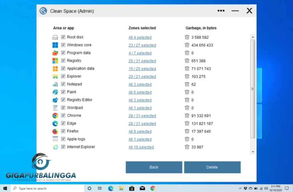 clean space professional full