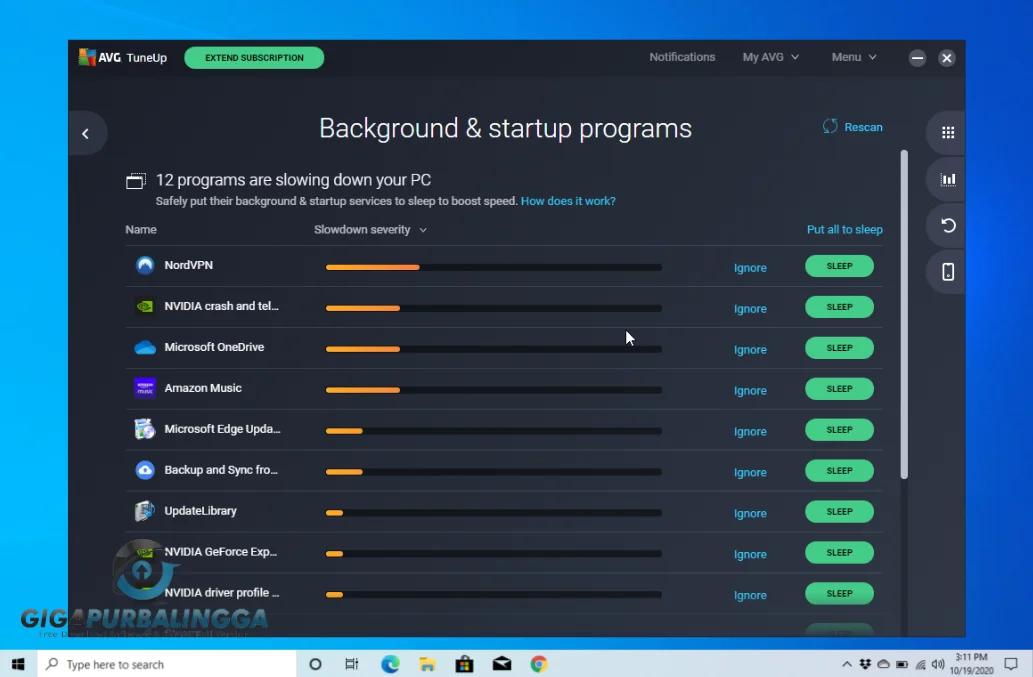 download avg tuneup free