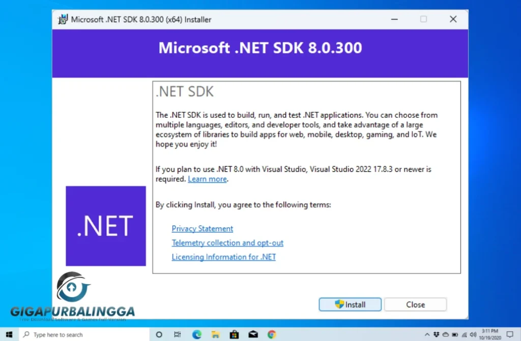 download microsoft .net desktop runtime x64