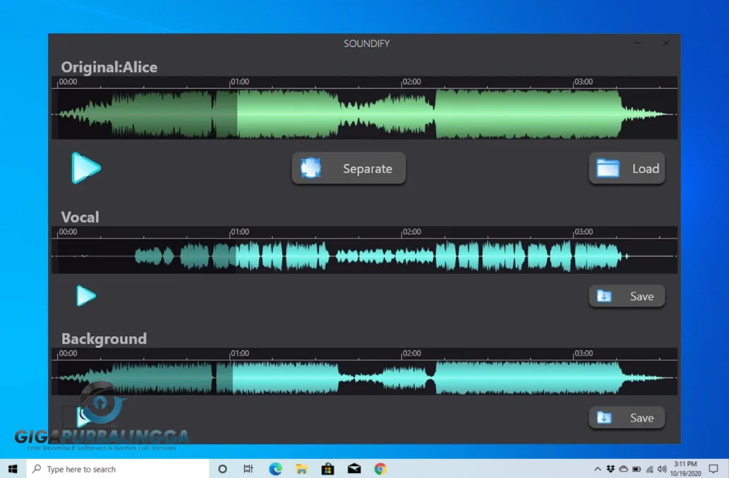 soundify vocal remover