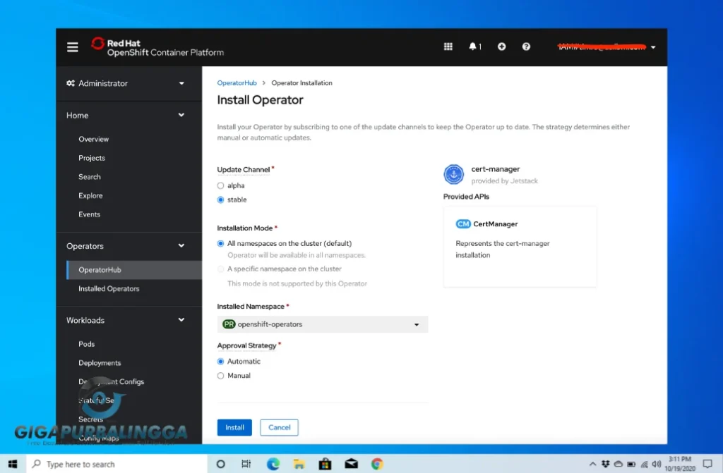 windows certificate manager