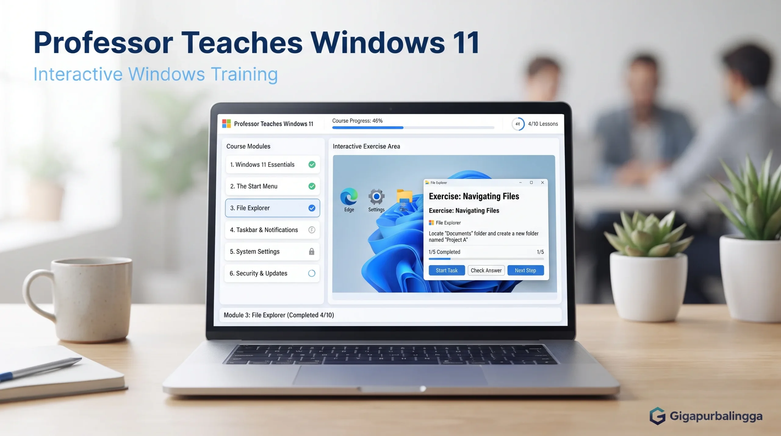 Professor Teaches Windows 11 Download – Interactive Training Free Download - Gigapurbalingga Professor Teaches Windows 11 course topics