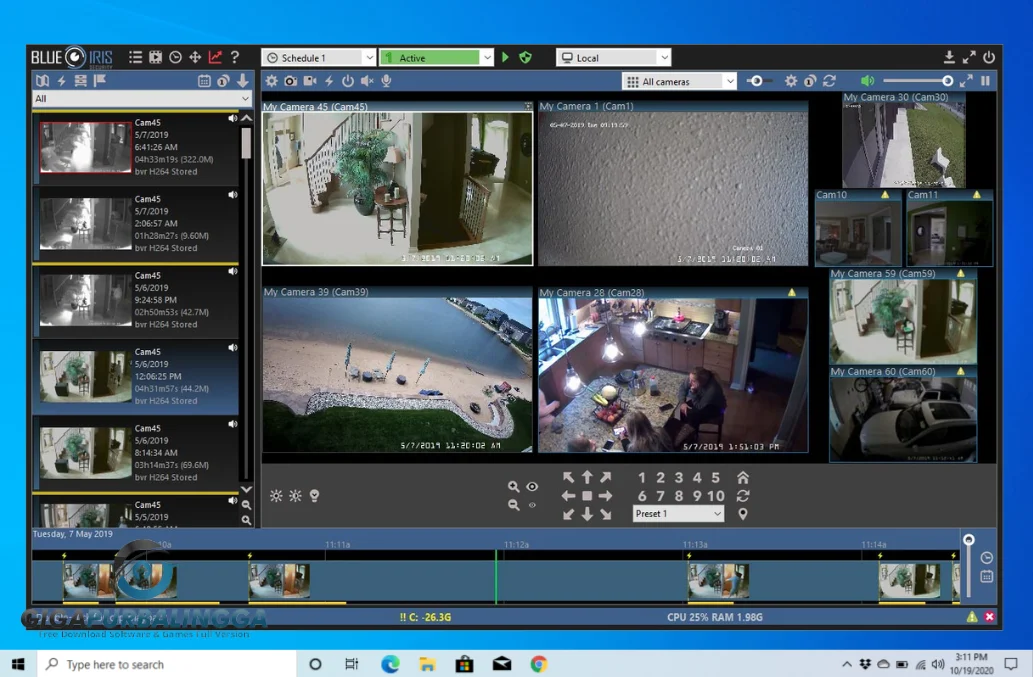 blue iris download full