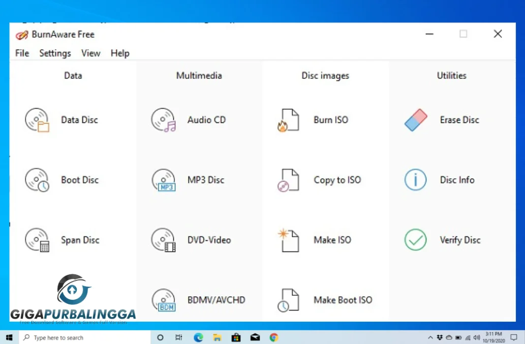 burnaware free download windows 10