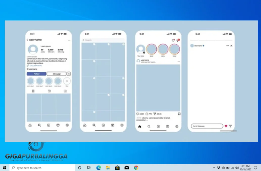 grids for instagram download
