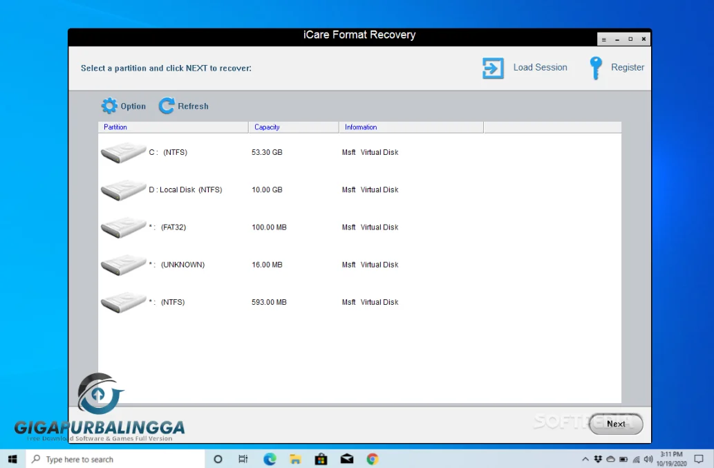 icare format recovery full crack