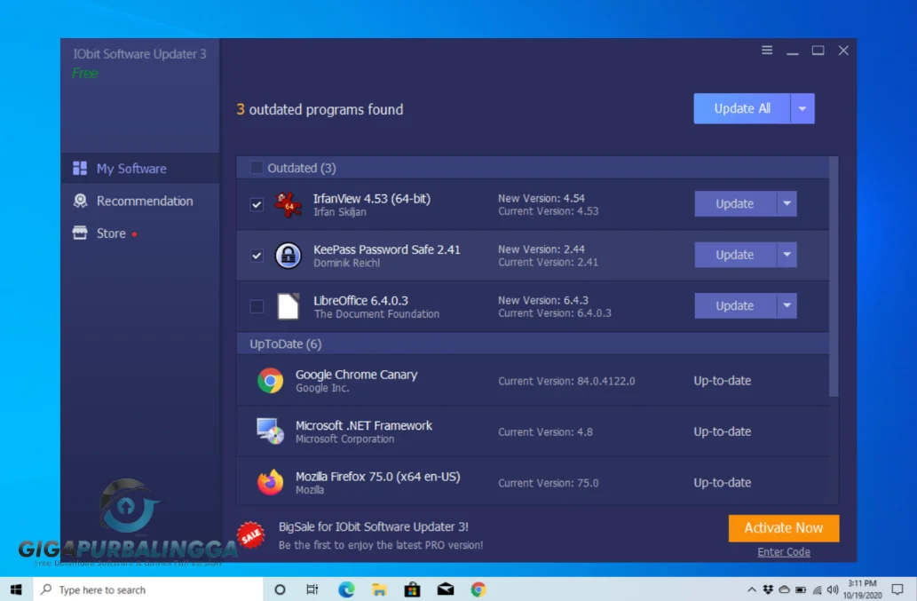 iobit software updater 8 pro key