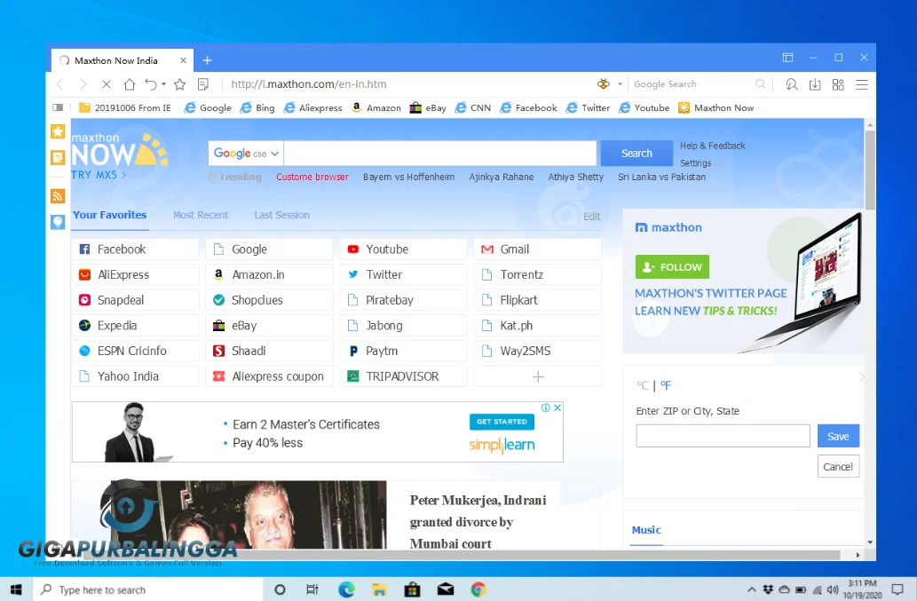 maxthon browser for windows
