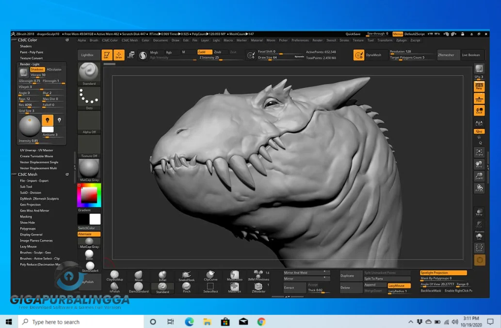 pixologic zbrush download