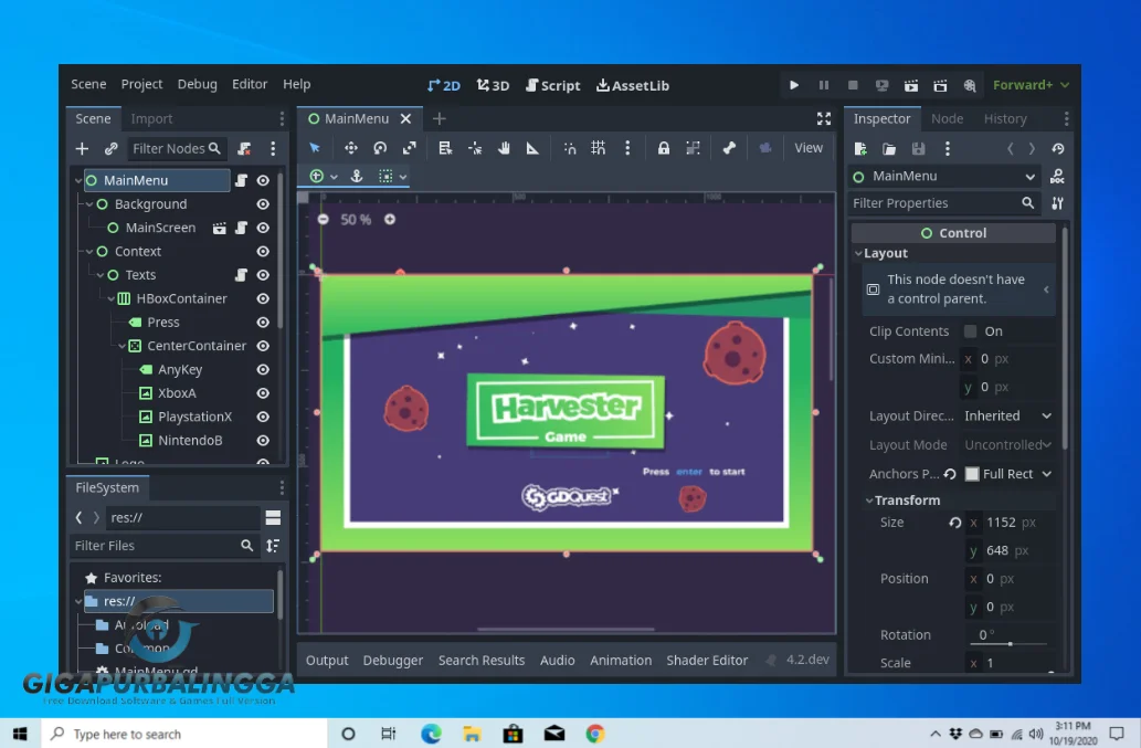 godot engine download android