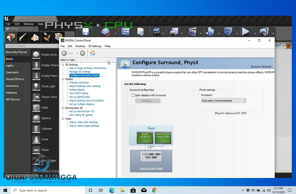 nvidia physx download