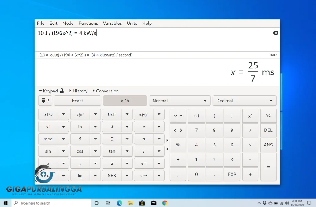 qalculate windows