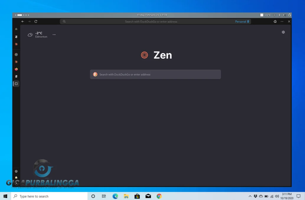 zen browser linux