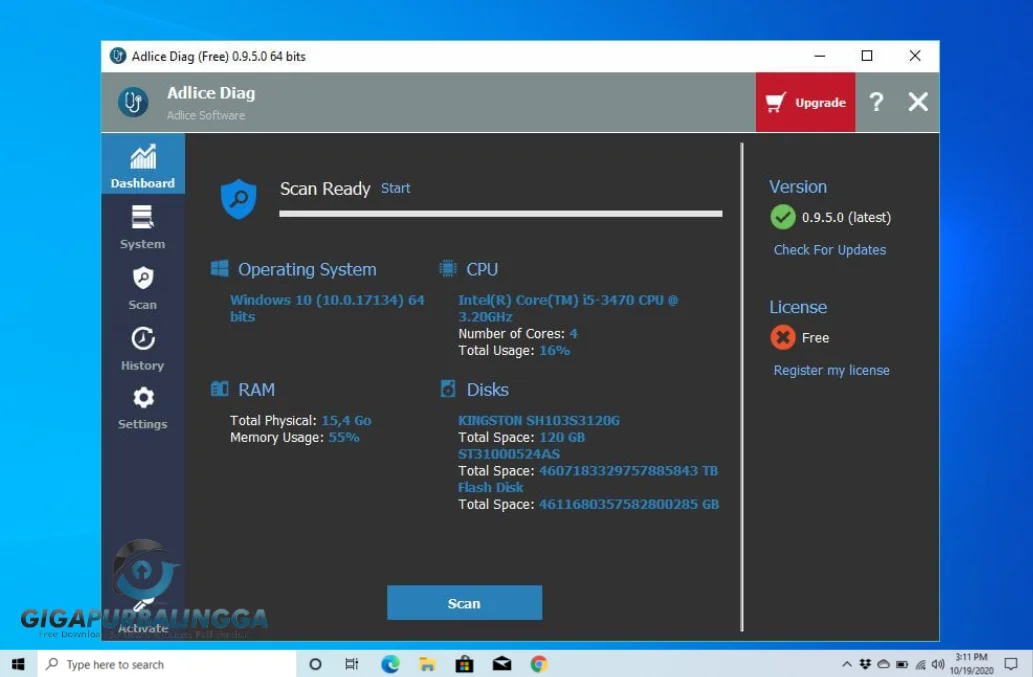 Adlice Diag free download