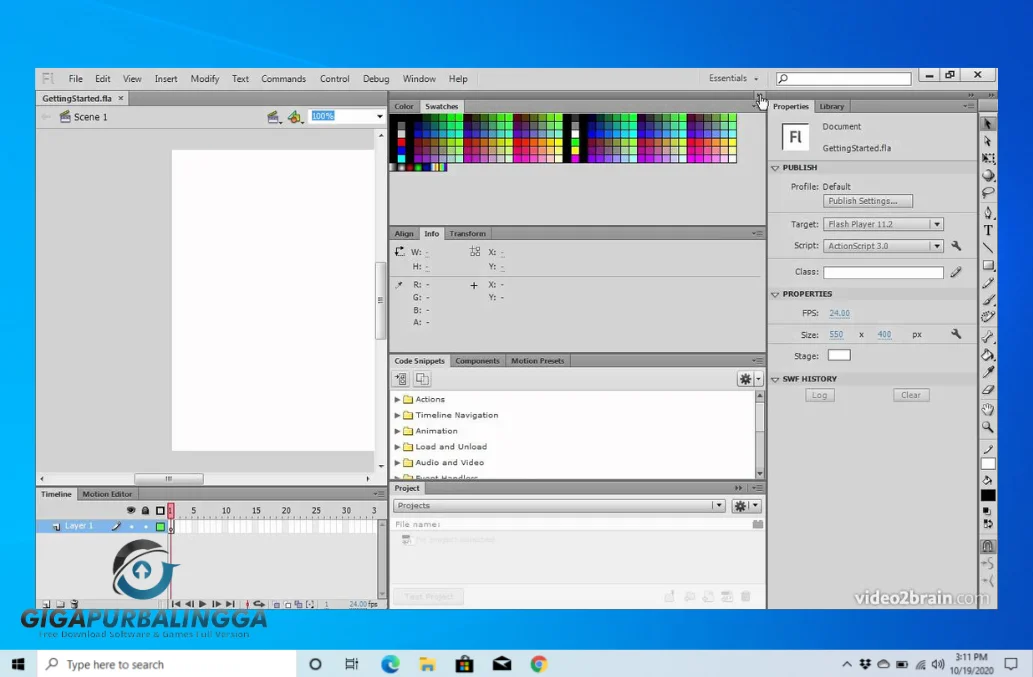 download adobe flash professional latest version