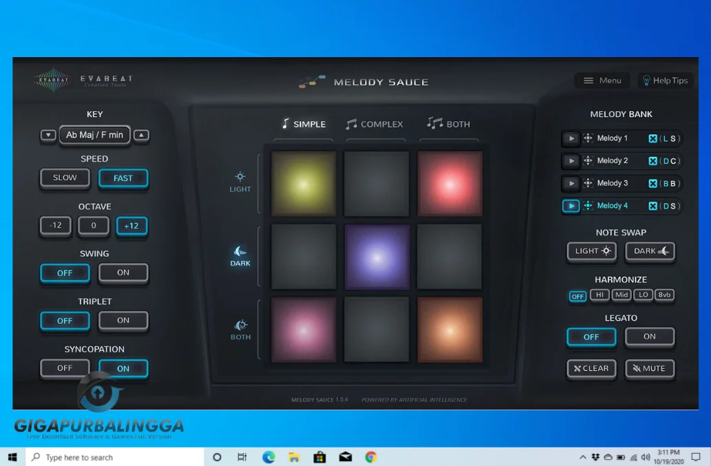 evabeat melody sauce