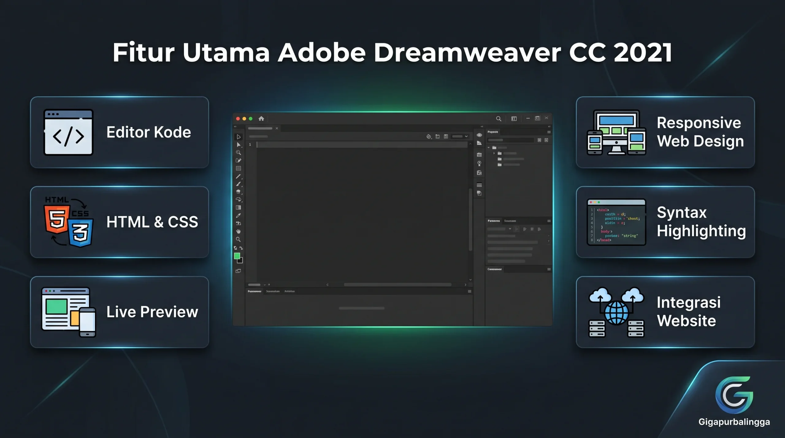Adobe Dreamweaver CC 2021 Full: Fitur, Fungsi, Harga, dan Download Free Download - Gigapurbalingga free download adobe dreamweaver cc full version