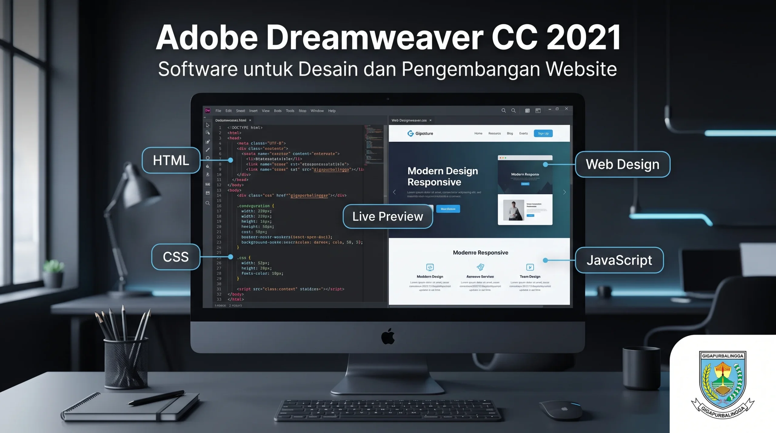 Adobe Dreamweaver CC 2021 Full: Fitur, Fungsi, Harga, dan Download Free Download - Gigapurbalingga free download adobe dreamweaver cc