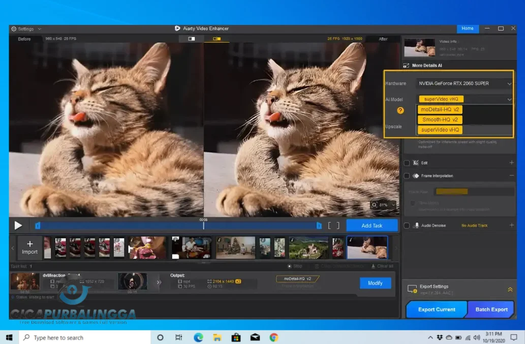 aiarty video enhancer full