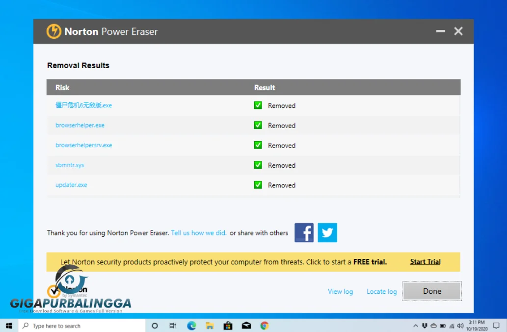 norton power eraser full