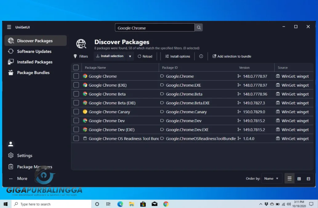 unigetui portable