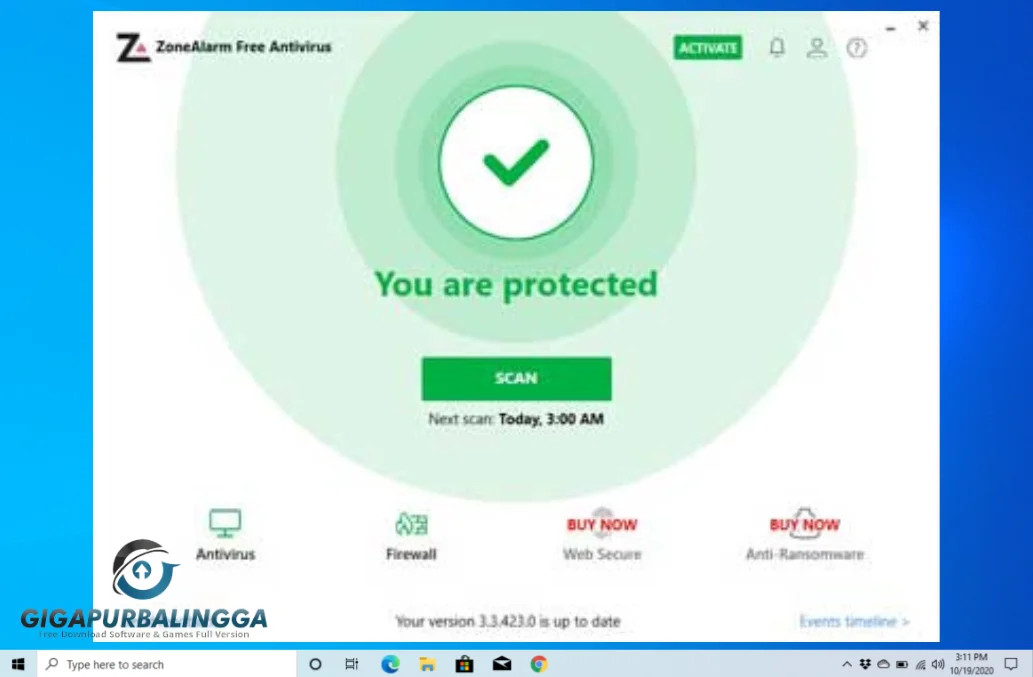 zone alarm antivirus