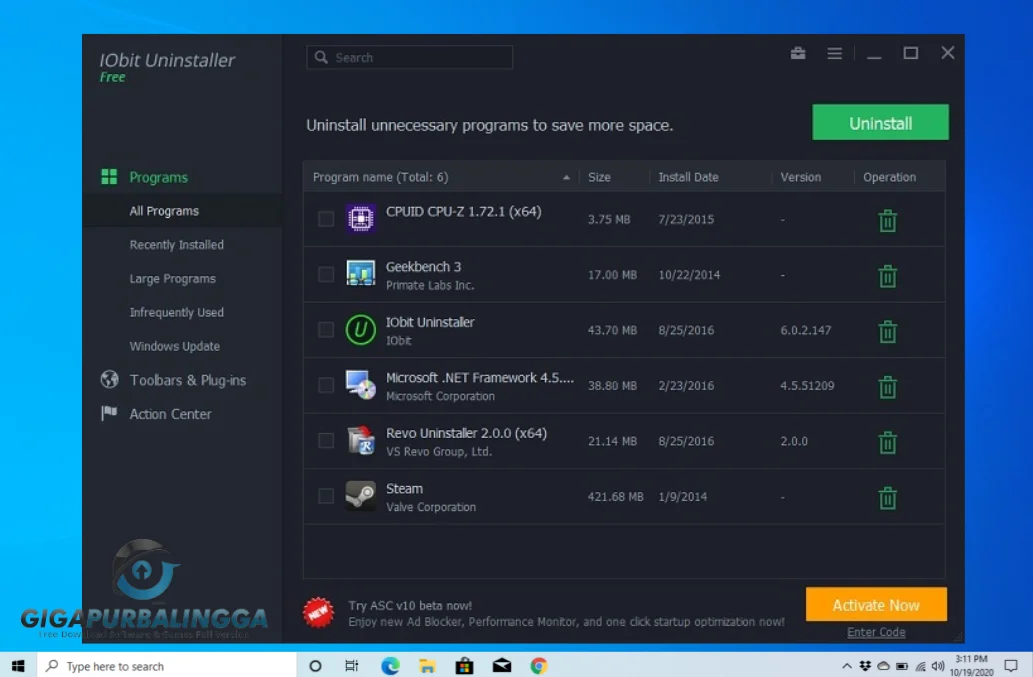 download iobit uninstaller pro