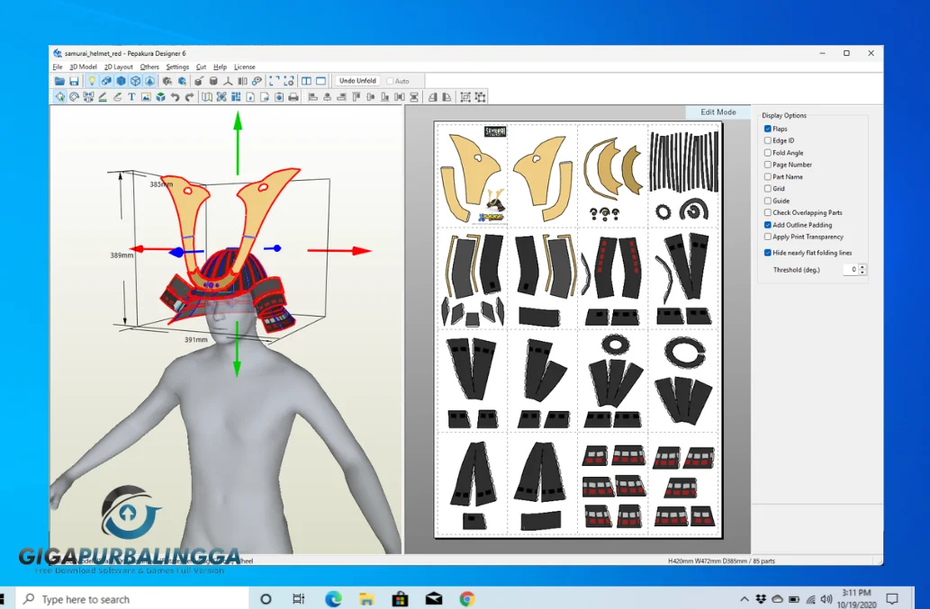 download pepakura designer 3