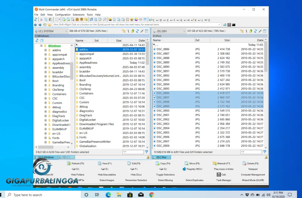 multi commander download