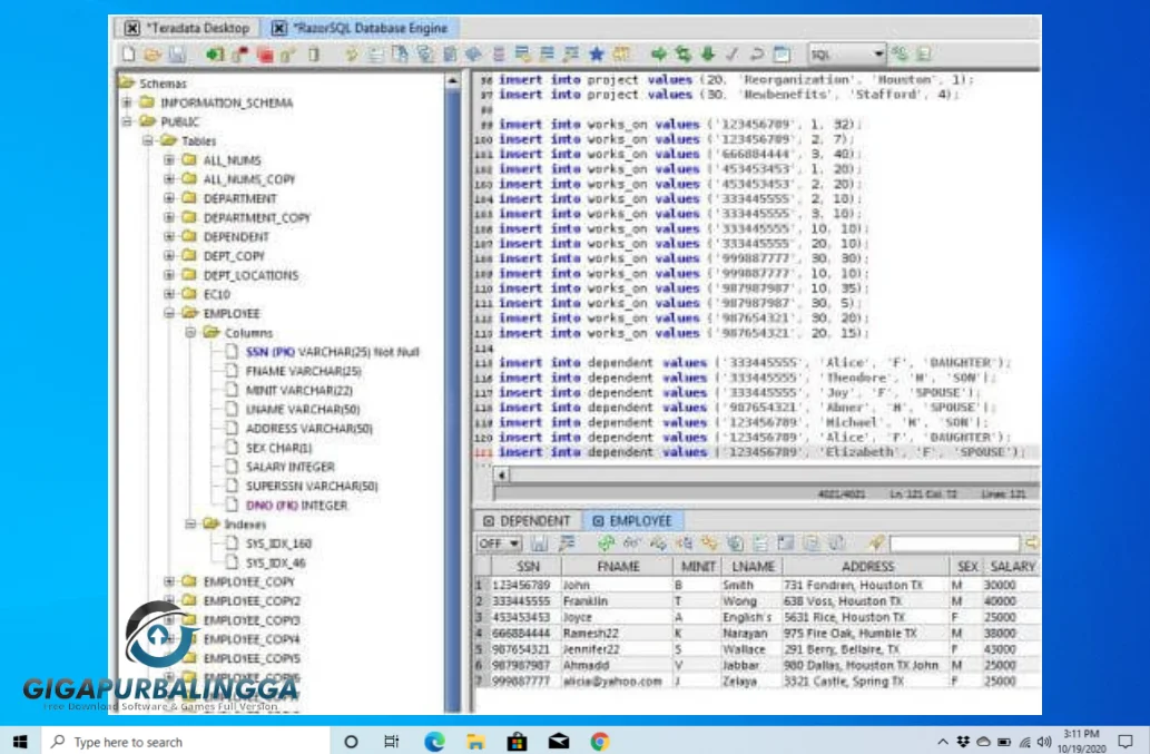 Richardson Software RazorSQL free download
