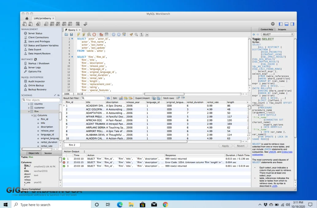 cara menggunakan mysql workbench