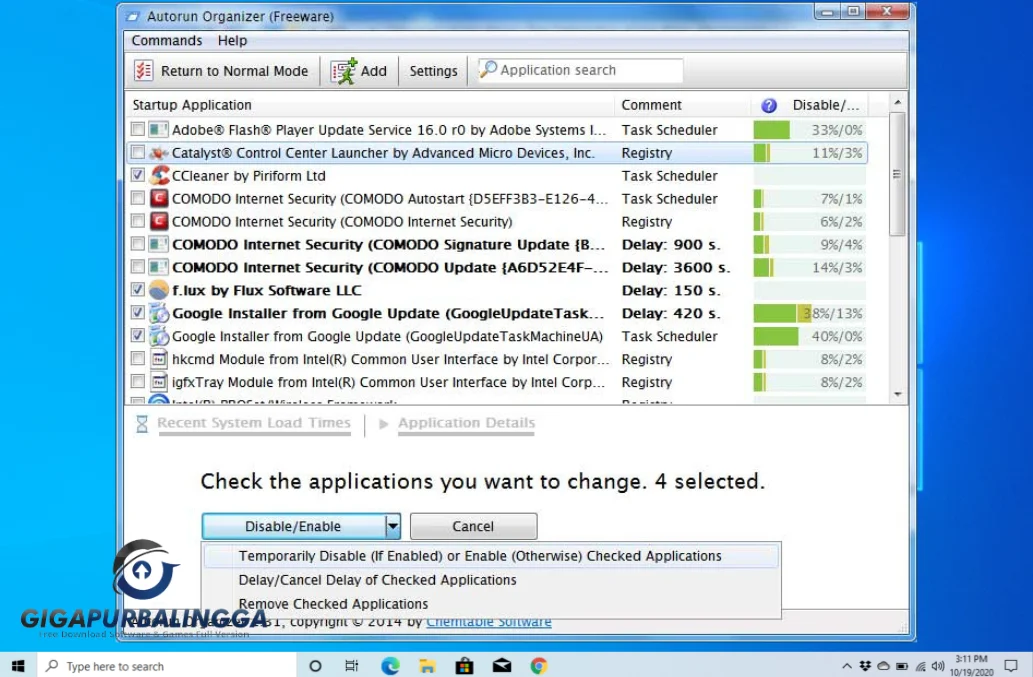 Autorun Organizer free download
