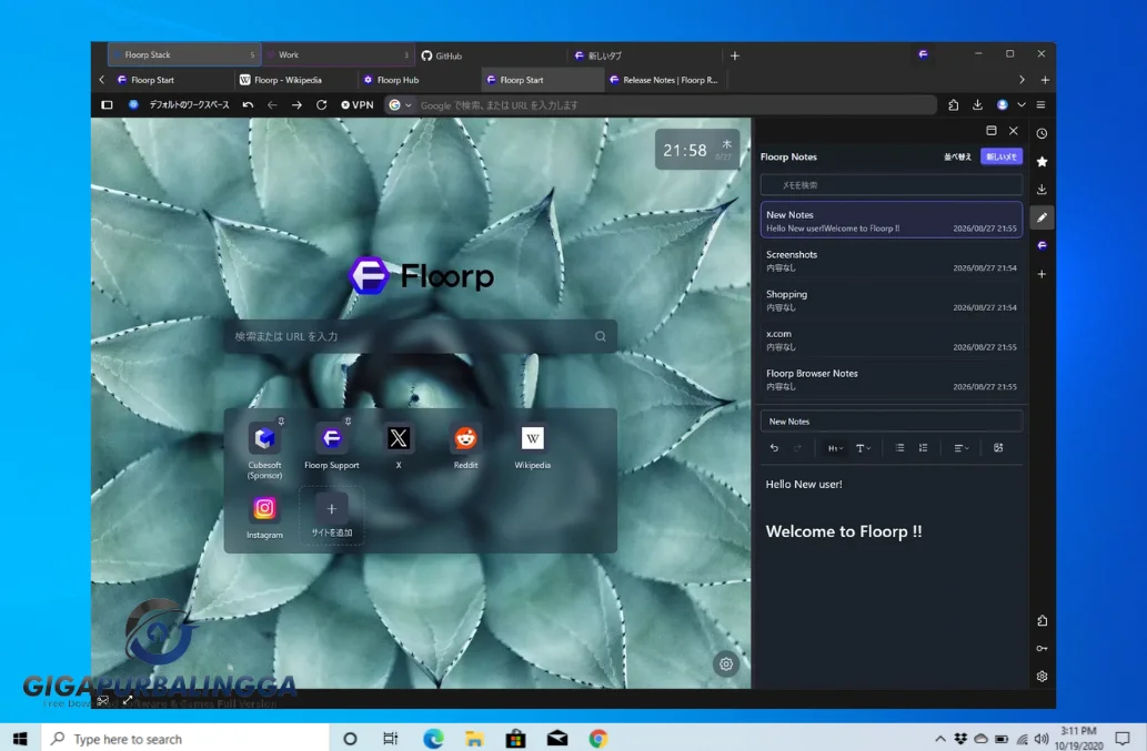 floorp browser download