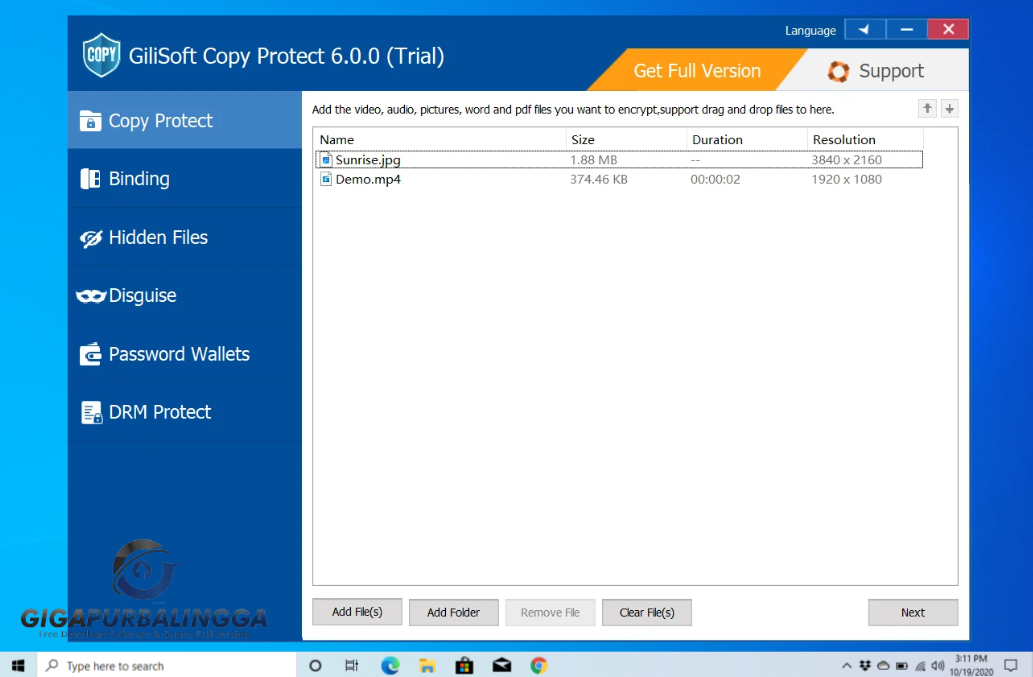 gilisoft copy protect free download