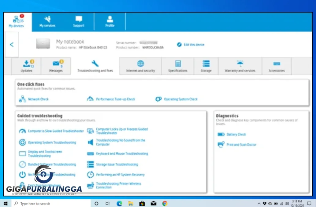 hp support assistant windows 10 64 bit